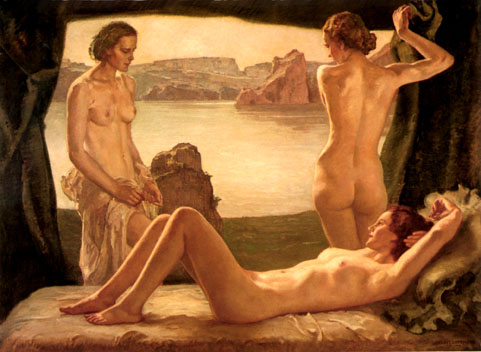 "By the Water" by Ernst Leiberman
