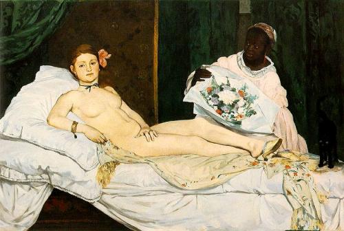 “Olympia” by Edouard Manet