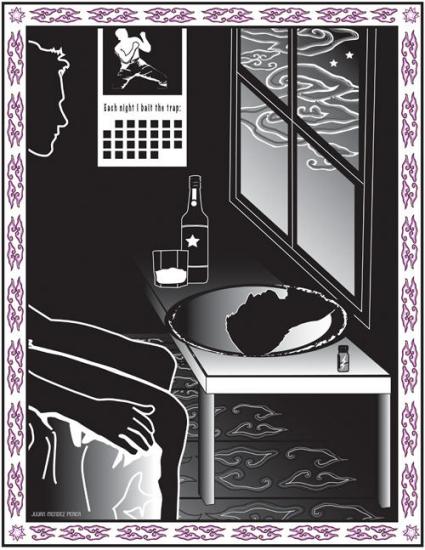 “All Over the Mirror” by Julian Mendez Perea