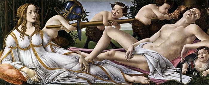 Botticelli’s Venus and Mars
