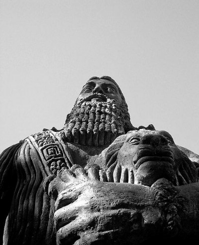 Statue of Gilgamesh at Sydney University