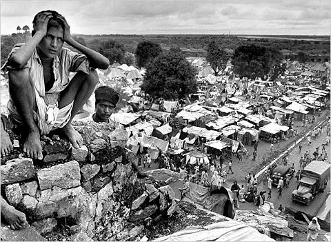 Refugee camp, India-Pakistan partition, 1947